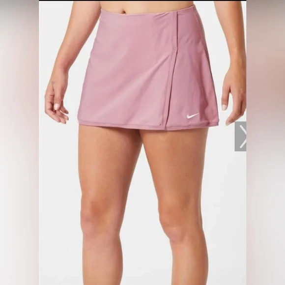 Nike Women's Victory Straight Skirt Tennis/ Pball Pink Medium New With Tags - Picture 1 of 10